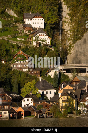 Cascata Hallstatt Austria Foto Stock