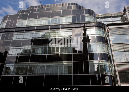 Vecchio Daily Express la costruzione di Fleet Street London Foto Stock