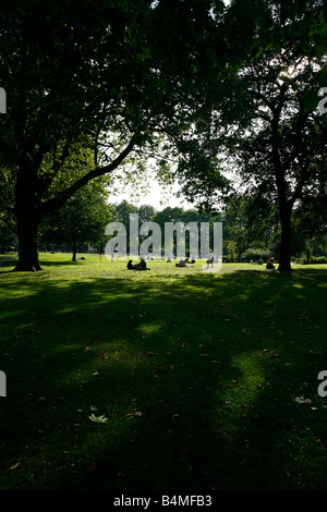 I campi di Londra in Dalston, Londra Foto Stock