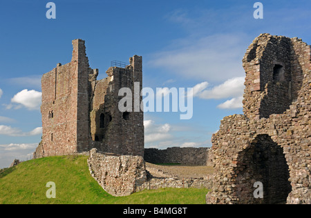 Brough Castello. Chiesa Brough, Cumbria, England, Regno Unito, Europa. Foto Stock