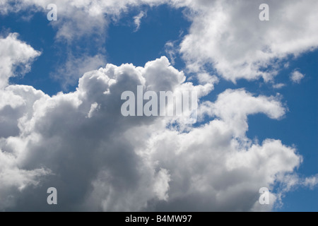 Cielo nuvoloso Foto Stock