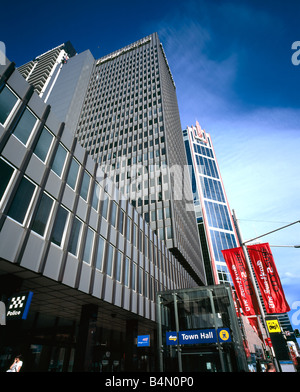 Energia e Australia Hong Kong Bank Building lungo George Street nel centro della città Foto Stock