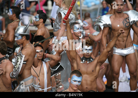 Canal Gay Pride 20087 in Amsterdam Foto Stock