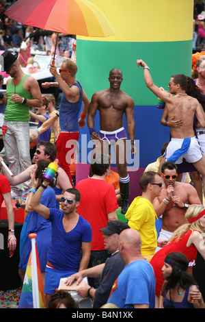 Canal Gay Pride 20087 in Amsterdam Foto Stock