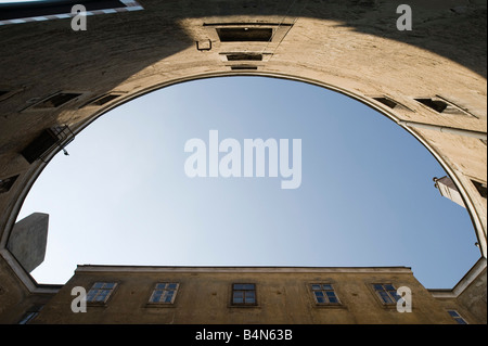 Wien Altes AKH Narrenturm Foto Stock