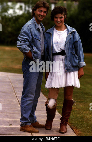 Nick Berry attore Agosto 1989 Foto Stock