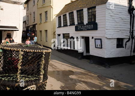 Il Harbour Inn Port Isaac Cornovaglia Foto Stock