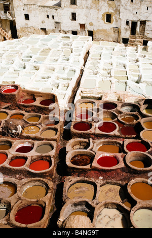 Morendo box nella Antica Conceria Foto Stock