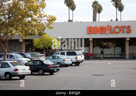 BigLots store in San Jose California USA Foto Stock