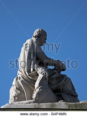 Walter Scott statua, Edimburgo in Scozia Foto Stock