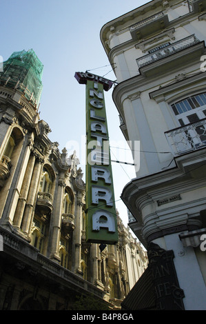 L'Hotel Inglaterra, Havana, Cuba - 2006 Foto Stock