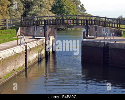 Houghton si blocca sul grande fiume Ouse. Foto Stock