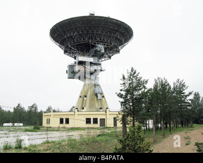 La Radio Irbene centro di astronomia in Lettonia Foto Stock
