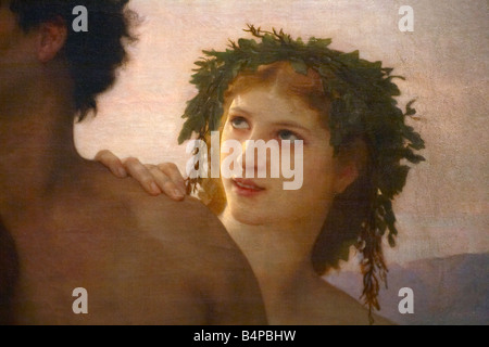 Dettaglio di Naissance de Venere dipinto da William Bouguereau Musee d orsay Parigi Francia Foto Stock