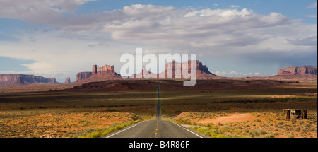 Il Monument Valley, Utah, Stati Uniti d'America Foto Stock