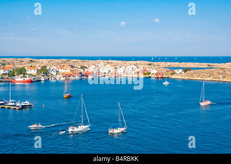 La Svezia WEST COAST BOHUSLAN SMÖGEN Foto Stock