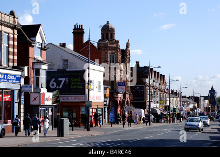 Soho Road, Handsworth, Birmingham, West Midlands, England, Regno Unito Foto Stock