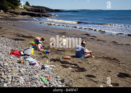 Grand Manan isola nella baia di Fundy è una piccola isola della costa di New Brunswick in Canada s Costa Atlantica Foto Stock