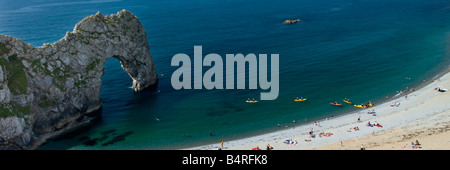 Arco Naturale di Durdle porta nelle vicinanze Lulworth Dorset England Regno Unito Foto Stock