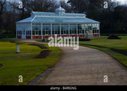 Elaborare conservatorio vittoriano nel centro di Bendigo Victoria Australia Foto Stock