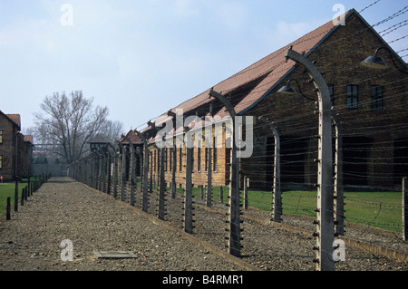 Auschwitz, Oswiecim, Malopolska, Polonia Foto Stock
