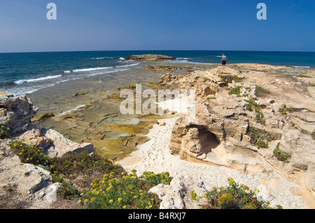 Is Arutas spiaggia la Penisola del Sinis Sardegna Italia Foto Stock