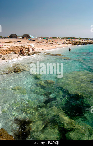 Is Arutas spiaggia la Penisola del Sinis Sardegna Italia Foto Stock