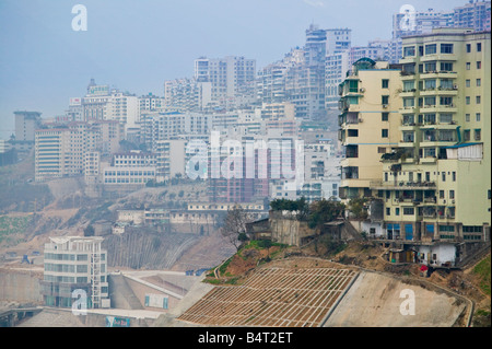 Cina, Provincia di Chongqing, Fiume Yangtze, Wushan Foto Stock