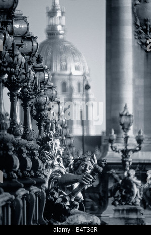Pont Alexandre III Parigi Francia Foto Stock