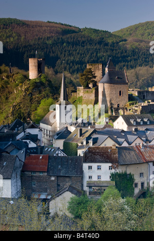 Lussemburgo, assicurarsi River Valley, Esch-sur-sicuro Foto Stock