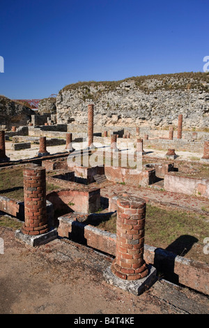 Conimbriga rovine romane, Coimbra, Beira Litoral, Portogallo Foto Stock