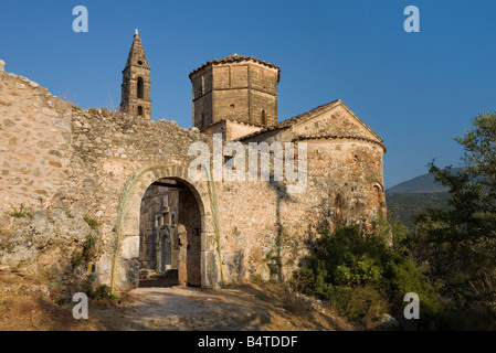 Chiesa di Agios Spiridon vecchia Kardamili Kardamili Peloponneso Grecia Foto Stock