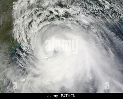 Hurricane Ike, Texas e Louisiana, Stati Uniti d'America Foto Stock