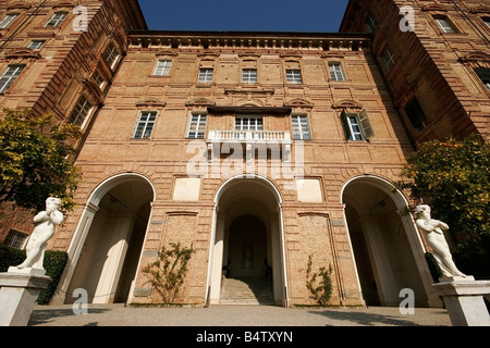 Castello Agliè in Piemonte, Italia Foto Stock