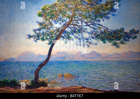 Antibes, Claude Monet, olio su tela, 1888, Courtauld Gallery, Somerset House, Londra, Inghilterra Foto Stock