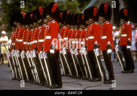 Quebec City Citadel Royal 22 reggimento Canadian Armed Forces Canada Foto Stock