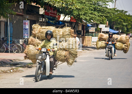 Moto Ninh Binh Vietnam del nord Foto Stock