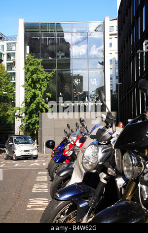 Manicomio Ristorante grondaia Lane City di Londra Inghilterra Foto Stock