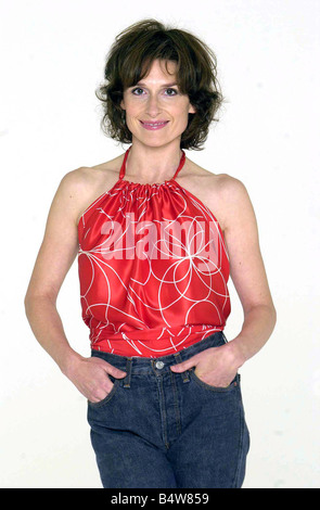 Amelia Bullmore Ottobre 2002 Attrice ritratto in studio Foto Stock