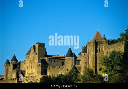 Carcassonne, Aude, Francia Foto Stock