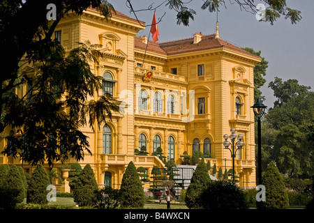 Il palazzo presidenziale di Hanoi Vietnam del nord Foto Stock