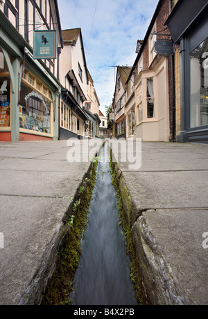 A buon mercato Street, Frome, Somerset, Inghilterra, Regno Unito Foto Stock