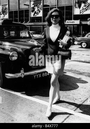 L'attrice Diana Rigg 1967 Foto Stock