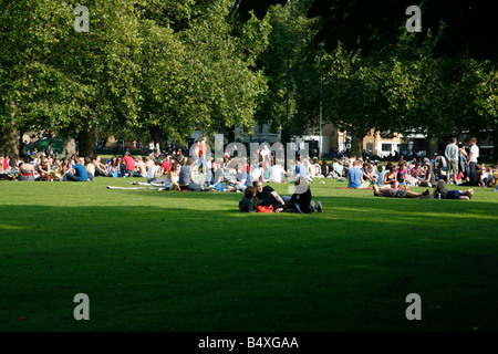 I campi di Londra in Dalston, Londra Foto Stock