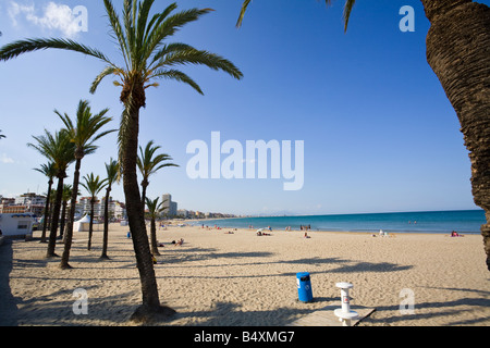 Peníscola Peñíscola Valenciana Costa del Azahar Alzahar levante Spagna Foto Stock