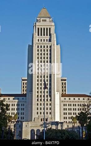 Los Angeles City Hall, centro del governo della città di Los Angeles Foto Stock