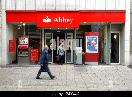 Abbey bank in Plymouth Foto Stock