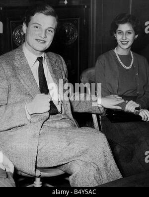 Sir James Goldsmith e Isabel Palimo Foto Stock