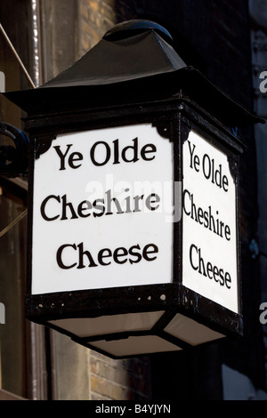 Ye Olde Cheshire Cheese Public House Fleet Street London Foto Stock