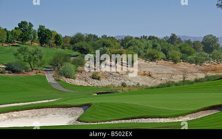 Indian Wells Golf Resort Indian Wells, adiacente al Palm Desert CA nel cuore della Valle di Coachella vicino a Palm Springs Foto Stock